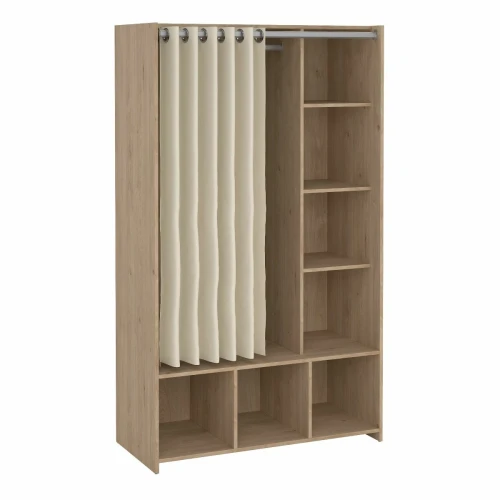 Uppsala Open Wardrobe Oak