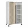 Uppsala Open Mobile Wardrobe White