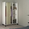 Uppsala Open Mobile Wardrobe White