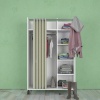 Uppsala Open Mobile Wardrobe White