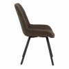 Waylor Dining Chair in Grey Fabric Pair