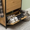 Seaford Shoe Cabinet Oak