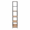 Seaford Tall Bookcase 5 Oak Shelves
