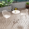 3 Piece Lattice Bistro Table Calico