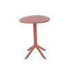 3 Piece Lattice Bistro Table Terracotta