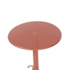 3 Piece Lattice Bistro Table Terracotta