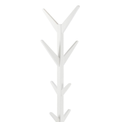 Ascot Coat Hanger in White