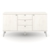 Augusta Curve Medium Sideboard 2 Doors 3 Drawers