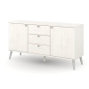 Augusta Curve Medium Sideboard 2 Doors 3 Drawers