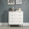 Augusta Curve 4 Drawer Chest