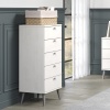 Augusta Curve 5 Drawer Narrow Chest