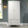 Augusta Curve 2 Door and 2 Drawer Wardrobe