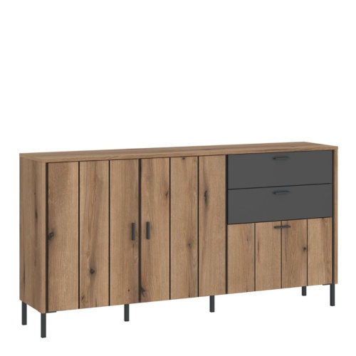 Arundel Sideboard 2 Door 1 Flap 2 Drawer Oak