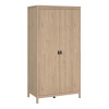 Barcelona 2 Door Wardrobe Oak