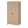 Barcelona 2 Door Wardrobe Oak