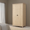 Barcelona 2 Door Wardrobe Oak