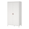 Barcelona 2 Door Wardrobe White