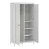 Barcelona 2 Door Wardrobe White