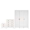 Barcelona 3 Bedroom Set White