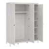 Barcelona 3 Door Wardrobe White