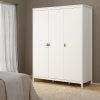 Barcelona 3 Door Wardrobe White