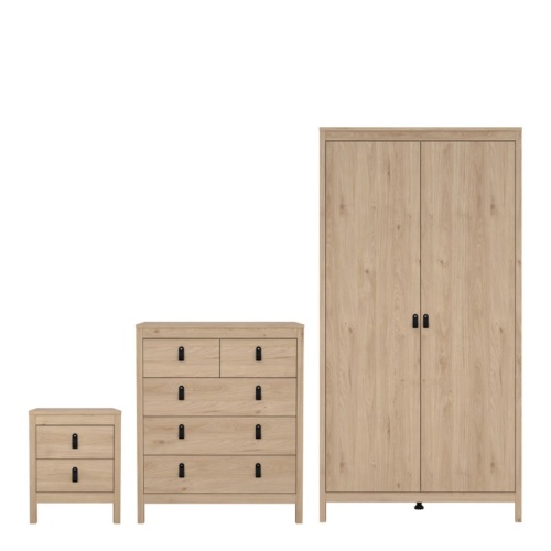 Barcelona Bedroom Set Oak