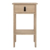 Barcelona Bedside Table with 1 Drawer Oak