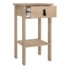 Barcelona Bedside Table with 1 Drawer Oak