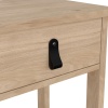 Barcelona Bedside Table with 1 Drawer Oak