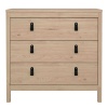 Barcelona Chest 3 Drawers in Oak