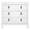 Barcelona Chest 3 Drawers in White