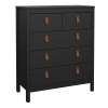 Barcelona Chest 3x2 Drawers Black