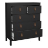 Barcelona Chest 3x2 Drawers Black