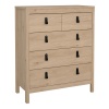 Barcelona Chest 3x2 Drawers Oak