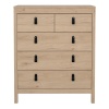 Barcelona Chest 3x2 Drawers Oak