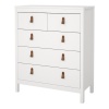 Barcelona Chest 3x2 Drawers White