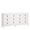 Barcelona Chest 4x4 Drawers White