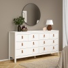 Barcelona Chest 4x4 Drawers White