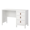 Barcelona Desk 3 Drawers White