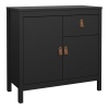 Barcelona Sideboard 2 Doors 1 Drawer Black