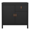 Barcelona Sideboard 2 Doors 1 Drawer Black