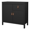 Barcelona Sideboard 2 Doors 1 Drawer Black