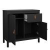 Barcelona Sideboard 2 Doors 1 Drawer Black