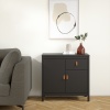 Barcelona Sideboard 2 Doors 1 Drawer Black