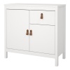 Barcelona Sideboard 2 Doors 1 Drawer White