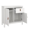 Barcelona Sideboard 2 Doors 1 Drawer White