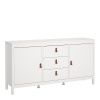 Barcelona Sideboard 2 Doors 3 Drawers White