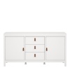 Barcelona Sideboard 2 Doors 3 Drawers White