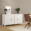 Barcelona Sideboard 2 Doors 3 Drawers White