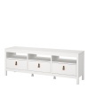 Barcelona Tv Unit 3 Drawers White